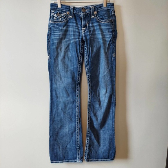 Big Star Denim - Big Star Lowrise Bootcut Liv Jeans Size 26 R Flaw - Wear at Hem